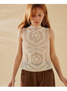 Mouwloos topje voor meisjes