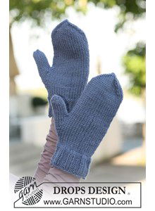 Gebreide DROPS basiswanten van Nepal.