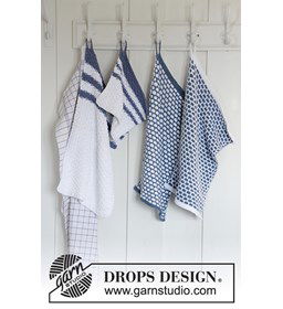 doekjes gemaakt van Drops Safran