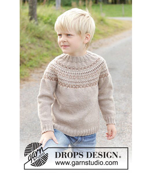 Breipatroon Walnuts en Smiles Sweater