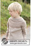 Breipatroon Walnuts en Smiles Sweater van andere kant