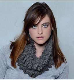 Snood gemaakt van Phildar Phil Frivole (op=op)