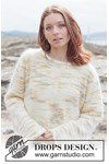 Breipatroon Painted Coastline Sweater van andere kant