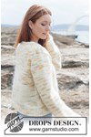 Breipatroon Painted Coastline Sweater van andere kant