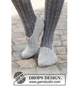 Sloffen gemaakt van Drops Alaska