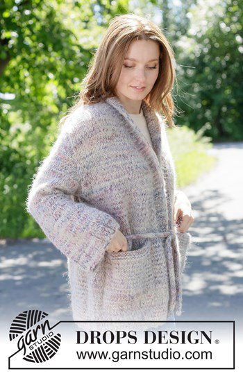 oversized damesvest met ceintuursluiting