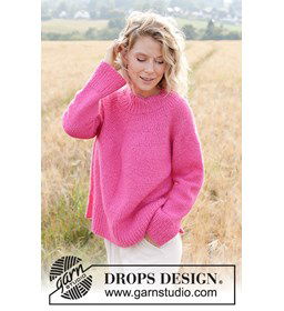 Zoete Aardbeien Trui gemaakt van Drops Air