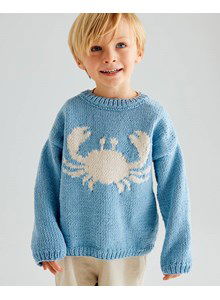 Kindertrui met krab