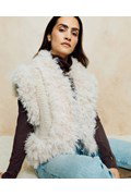 Dit elegante mouwloze gilet Baya, met ....