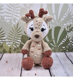 Hert Holly gemaakt van Durable Velvet