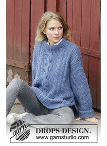 Trui Midnight Cables