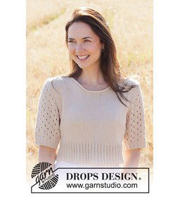 Zandbaai Trui gemaakt van Drops Safran