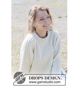 Winter Rain Trui gemaakt van Drops Daisy