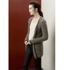 Vest gemaakt van Lang Yarns Mohair trend (op=op)