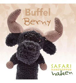 Handpop Buffel gemaakt van Durable Teddy