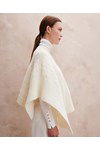 Breipatroon Poncho met V-hals van andere kant