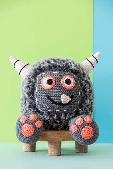 Haakpatroon Vrolijke monster