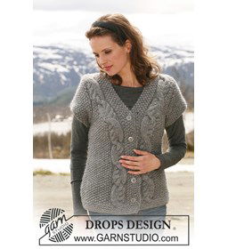 Vest gemaakt van knopen