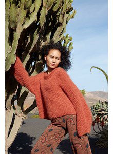 Oversized damestrui Pachamama