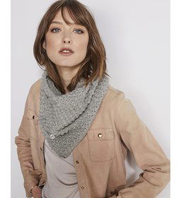 Dames sjaal gemaakt van Phildar Phil Alpaga