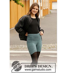 Korte broek gemaakt van Drops Karisma