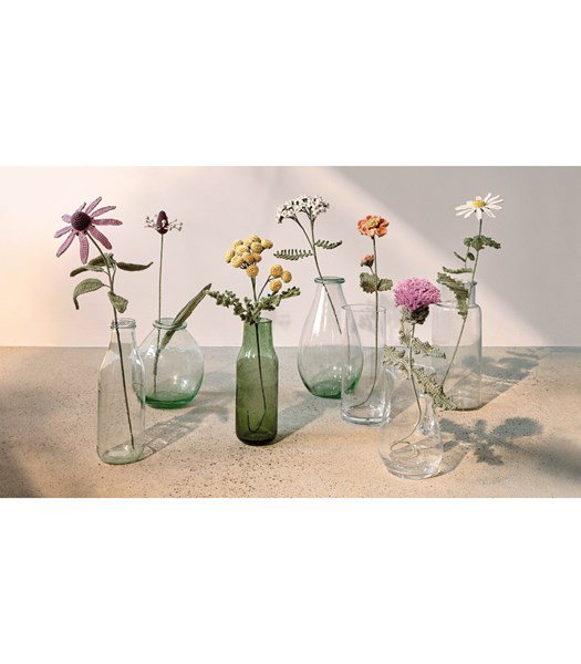 Haakpatroon gehaakte bloemen In The Meadow - Ricorumi