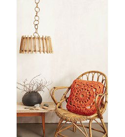 Kussen gemaakt van DMC Nova Vita 12