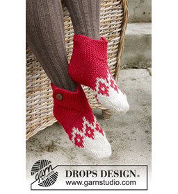 Sloffen gemaakt van knopen