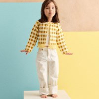 geblokt kindervestje