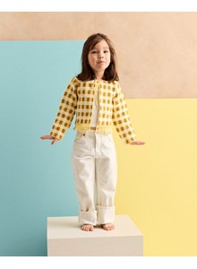 geblokt kindervestje