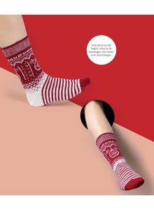 Kerstsokken met ballen