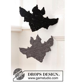 Vleermuis gemaakt van Drops Paris