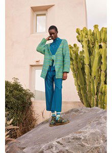 Damesvest met striksluiting Distant Shores