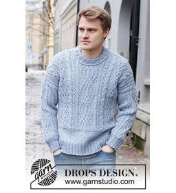 Herentrui gemaakt van Drops Nepal