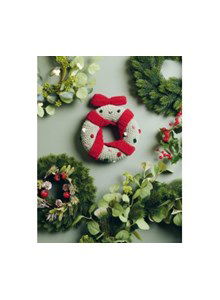 Kerstkrans met glimlach