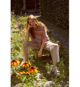 Rechte mouwloze damestrui