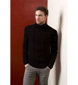 Herentrui gemaakt van Lang Yarns Merino plus