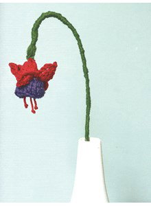 fuchia op lange steel