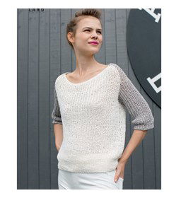 Trui gemaakt van Lang Yarns Lino