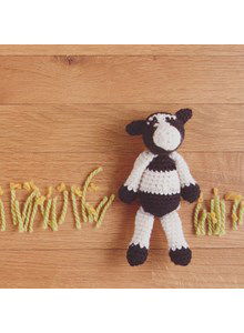 Minidier zwartbonte koe