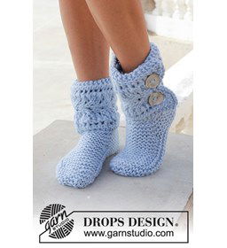 pantoffels gemaakt van Breinaalden zonder knop