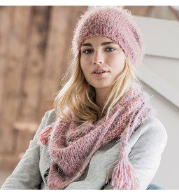 Sjaal gemaakt van Phildar Phil Amboise