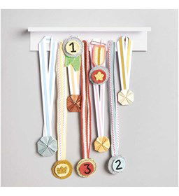 Lintjes en medailles Ricorumi The winner is gemaakt van Rico Ricorumi