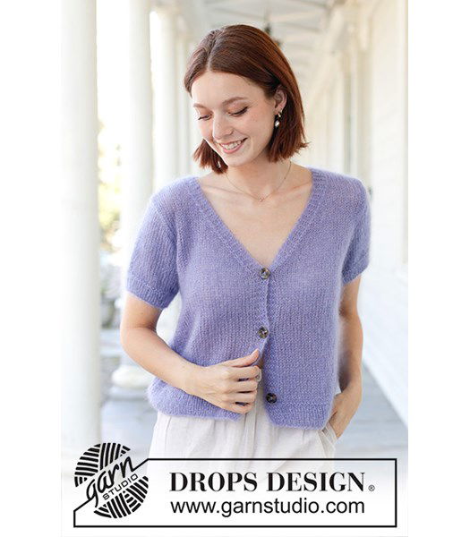 Breipatroon Violet Reverie Cardigan