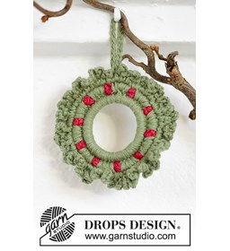 Kerstversiering boom gemaakt van Drops Belle