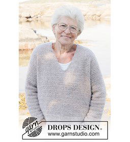 Silver Moon Trui gemaakt van Drops Air