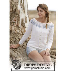 Vest gemaakt van Drops Baby Merino