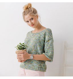 Trui gemaakt van Phildar Phil Rainbow