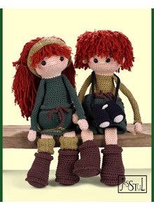 Poppenjongen Finn en Poppenmeisje Fenn