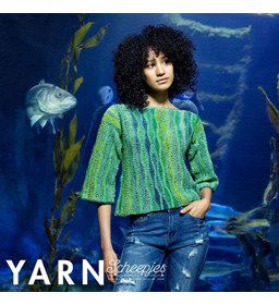 Dames trui gemaakt van Scheepjes Secret Garden